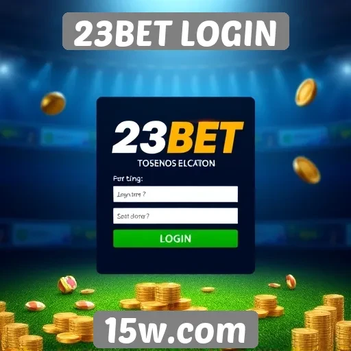 Interface do usuário no 23BET LOGIN